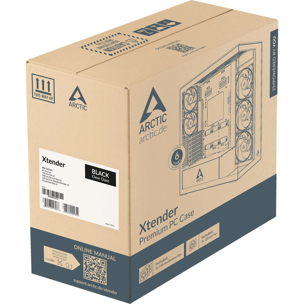ARCTIC Xtender Noir