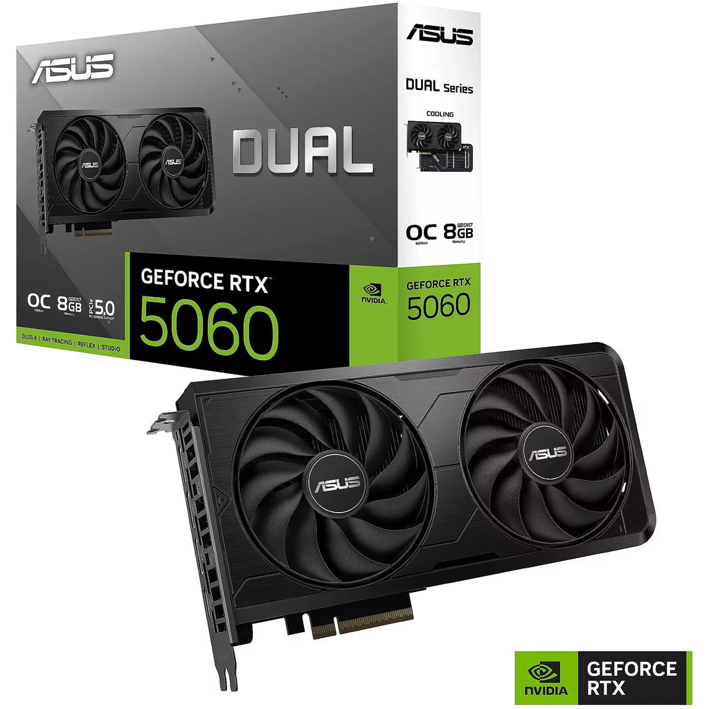 ASUS Dual EVO GeForce RTX 5060 8 Go GDDR7 OC — vue 1