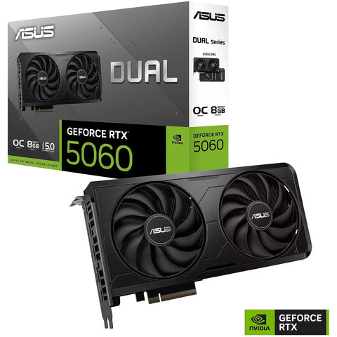 ASUS Dual EVO GeForce RTX 5060 8 Go GDDR7 OC — vue 1