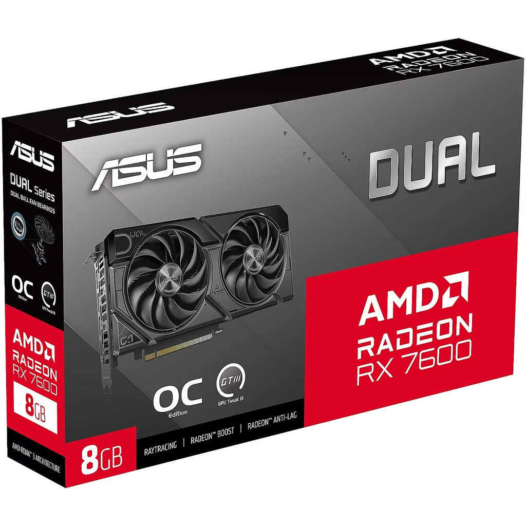 ASUS Dual EVO Radeon RX 7600 8 Go GDDR6 OC — vue 13