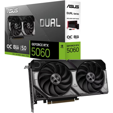 ASUS Dual GeForce RTX 5060 8 Go GDDR7 OC — vue 1