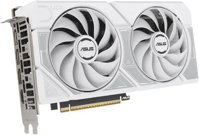 ASUS Dual GeForce RTX 5060 8 Go GDDR7 OC Blanc — vue 5
