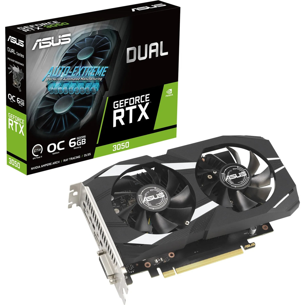 ASUS GeForce RTX 3050 DUAL OC 6 GB