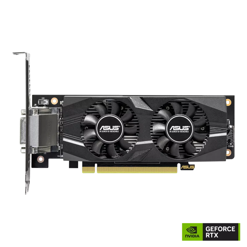 ASUS GeForce RTX 3050 LP BRK 6 Go GDDR6 OC — vue 1