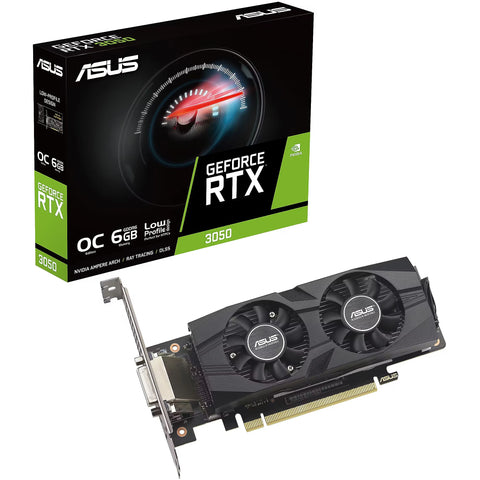 ASUS GeForce RTX 3050 LP BRK 6 Go GDDR6 OC — vue 2