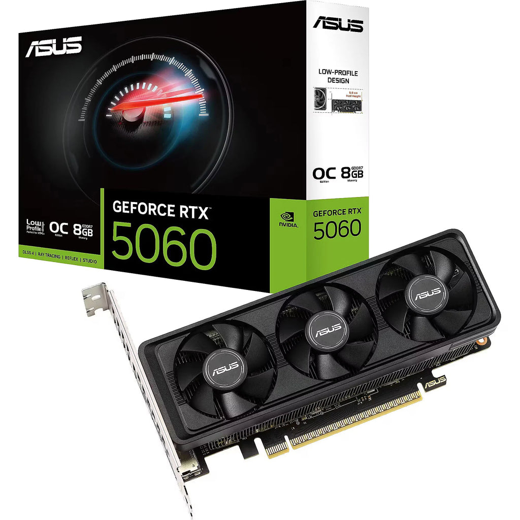 ASUS GeForce RTX 5060 8 Go GDDR7 Low Profile OC Multicolore — vue 1