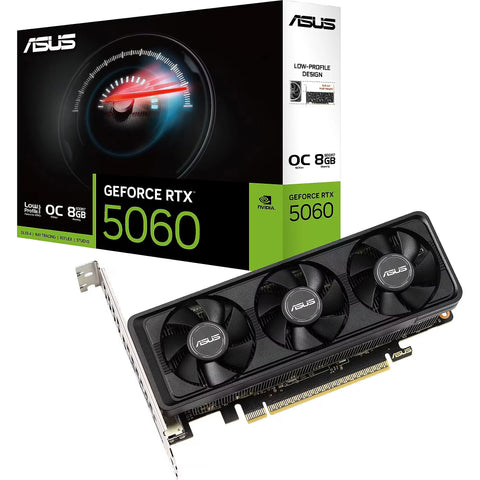 ASUS GeForce RTX 5060 8 Go GDDR7 Low Profile OC Multicolore — vue 1