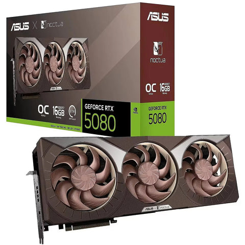 ASUS Noctua GeForce RTX 5080 16 Go GDDR7 OC — vue 1