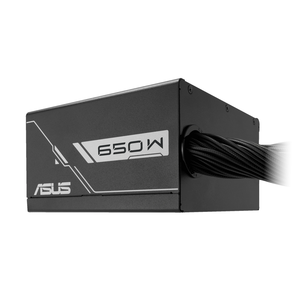 ASUS Prime 650W Bronze Black Edition – alimentation PC, vue côté droit – photo 1