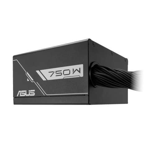 ASUS Prime 750W Bronze Black Edition – alimentation PC, vue côté droit – photo 1