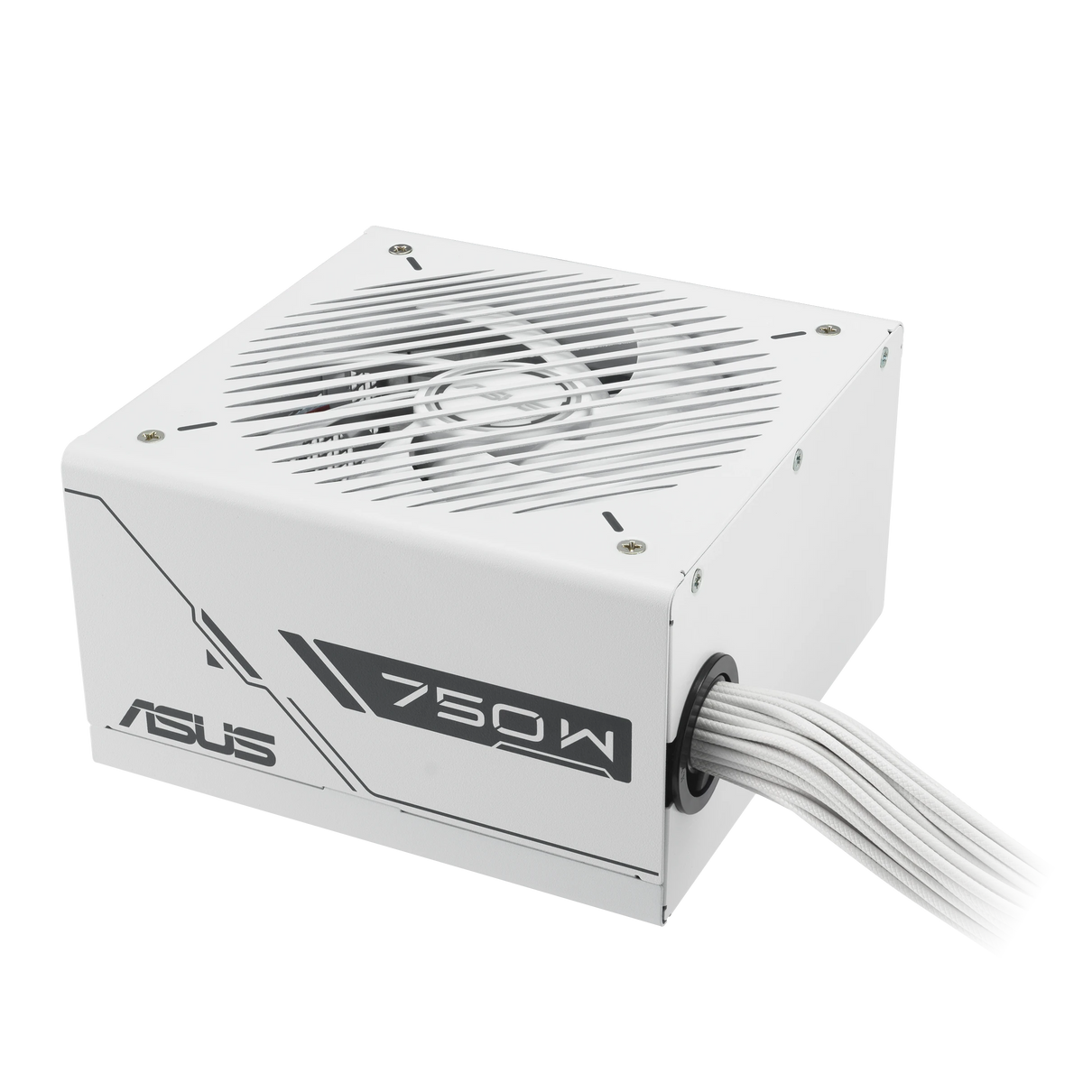 ASUS Prime 750W Bronze White Edition – alimentation PC, vue de dessus – photo 1