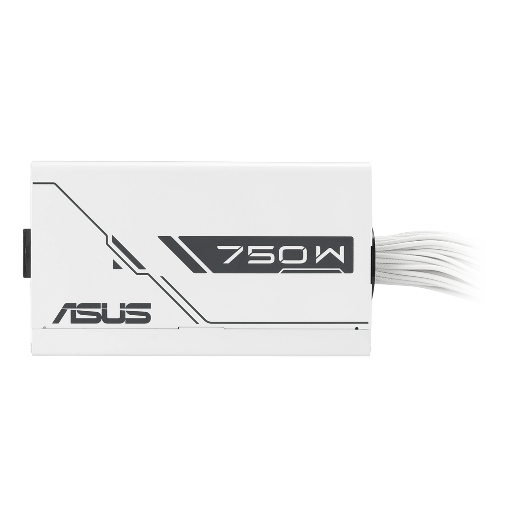 ASUS Prime 750W Bronze White Edition – alimentation PC, vue produit 2 – photo 2