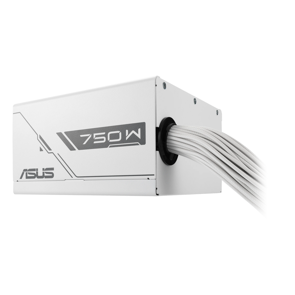 ASUS Prime 750W Bronze White Edition – alimentation PC, vue produit 3 – photo 3