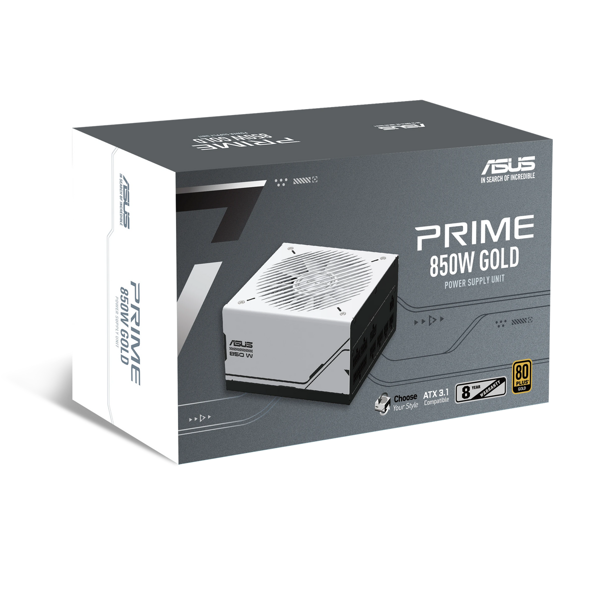 ASUS Prime AP-850G 850W Gold – alimentation PC, vue produit 11 – photo 11
