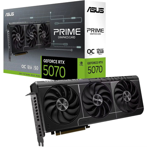 ASUS Prime GeForce RTX 5070 12 Go GDDR7 OC — vue 1