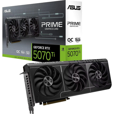 ASUS Prime GeForce RTX 5070 Ti 16 Go GDDR7 OC — vue 2