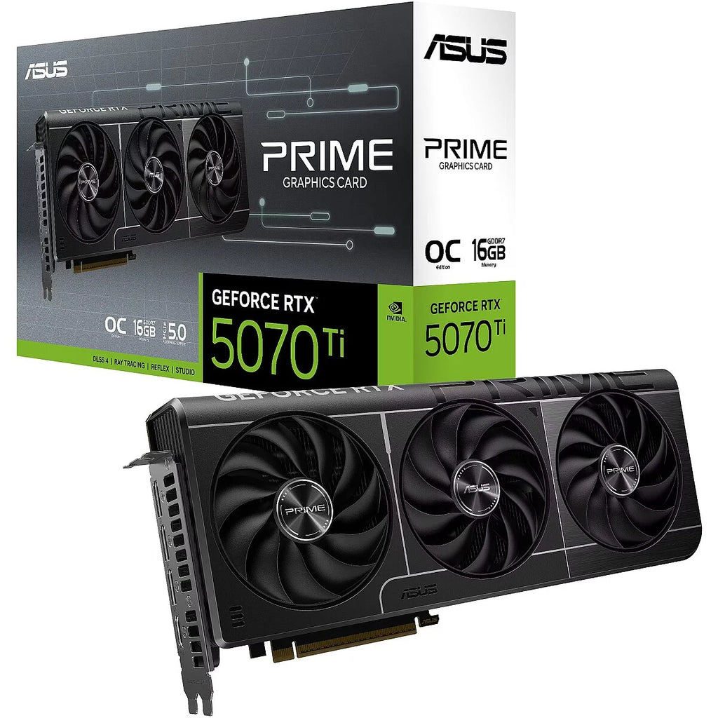 ASUS Prime GeForce RTX 5070 Ti 16 Go GDDR7 OC — vue 22