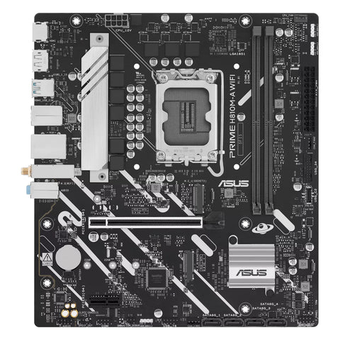 ASUS PRIME H810M-A WIFI — vue principale sur fond blanc carré — réf. 90MB1KJ0-M0EAY0