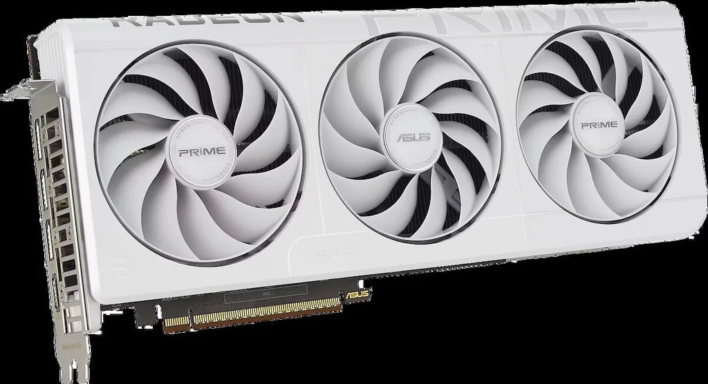 ASUS Prime Radeon RX 9070 XT 16 Go GDDR6 OC Blanc — vue 4