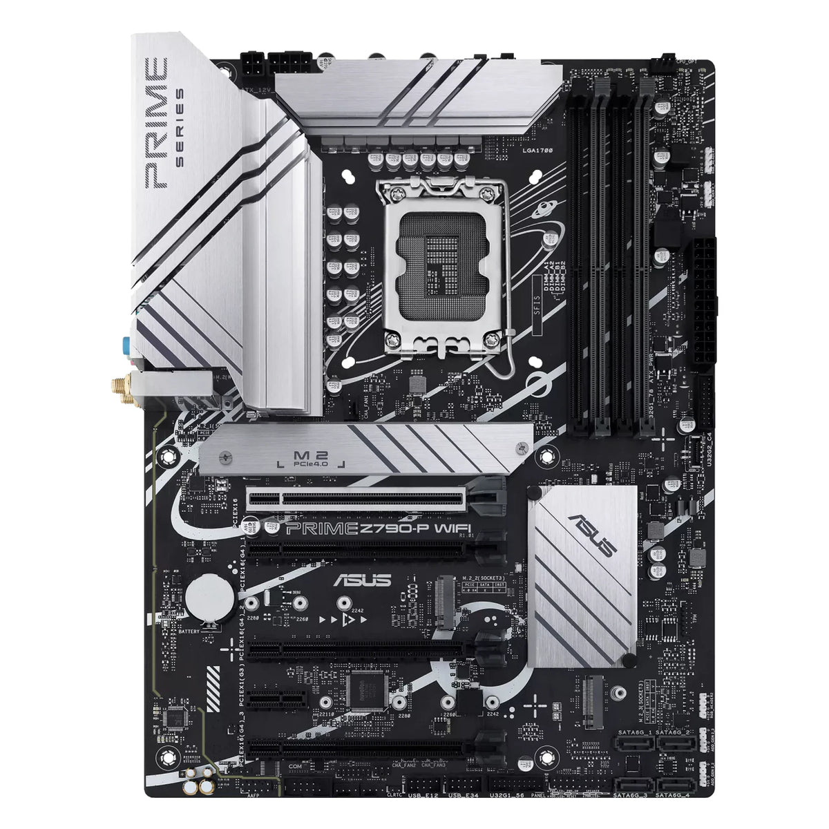 ASUS PRIME Z790-P WIFI — vue principale sur fond blanc carré — réf. 90MB1CJ0-M1EAY0