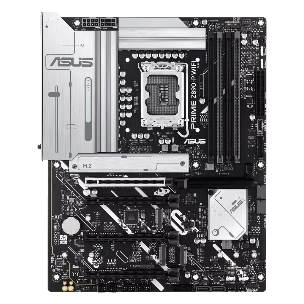 ASUS PRIME Z890-P WIFI — vue principale sur fond blanc carré — réf. 90MB1I70-M0EAY0