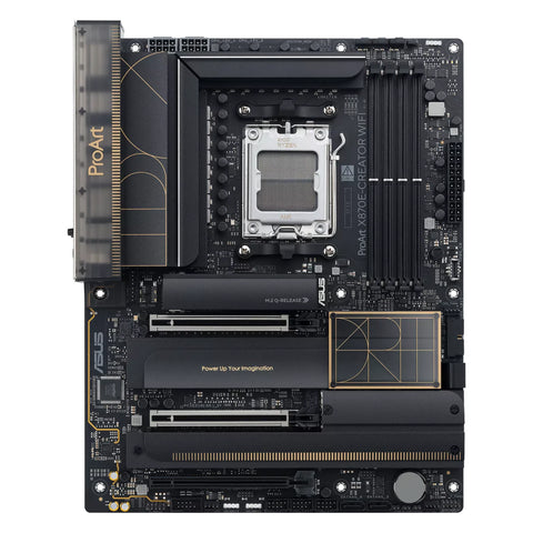 ASUS ProArt X870E-CREATOR WIFI — vue principale sur fond blanc carré — réf. 90MB1IG0-M0EAY0