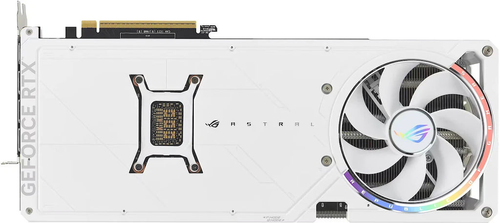 ASUS ROG Astral GeForce RTX 5080 16 Go GDDR7 OC Blanc — vue 4