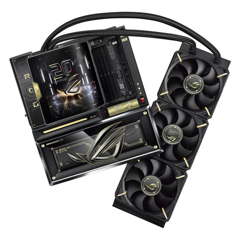ASUS ROG CROSSHAIR X870E EDITION 20 — vue principale sur fond blanc carré — réf. 90MB1PD0-M0EAY0