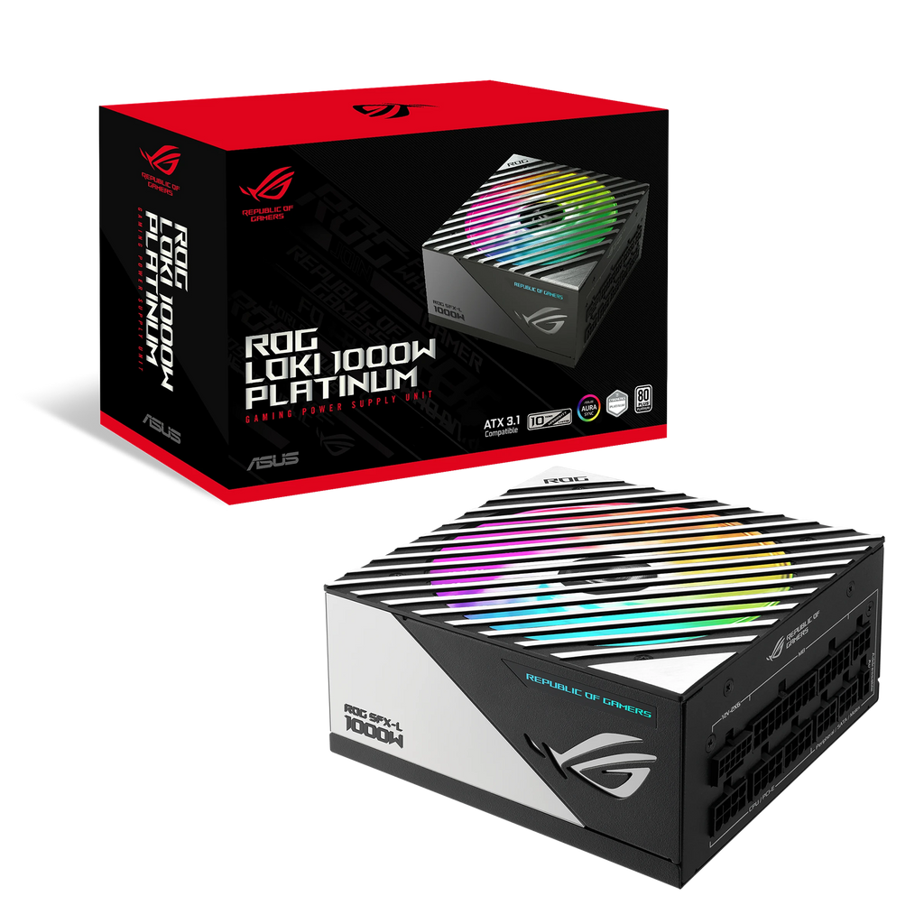 ASUS ROG Loki SFX-L 1000W Platinum – alimentation PC, boîte et contenu – photo 14