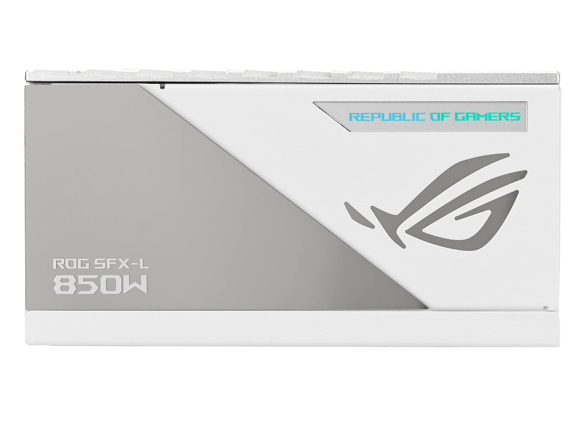 ASUS ROG Loki SFX-L 850W Platinum White Edition – alimentation PC, vue côté droit – photo 2