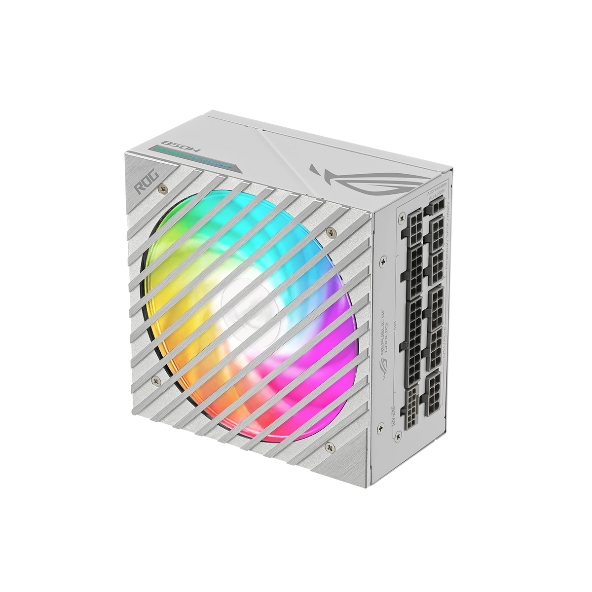 ASUS ROG Loki SFX-L 850W Platinum White Edition – alimentation PC, vue produit 6 – photo 6