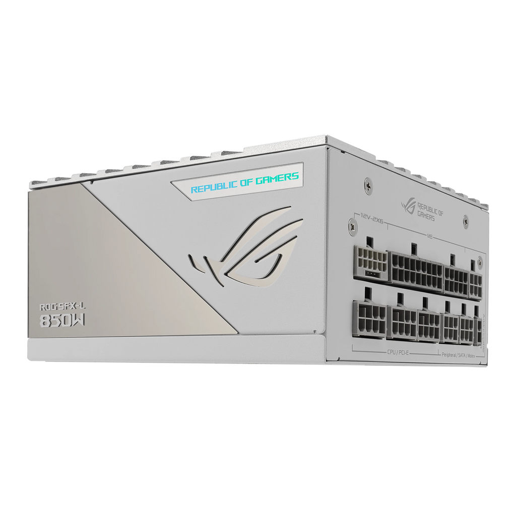 ASUS ROG Loki SFX-L 850W Platinum White Edition – alimentation PC, vue produit 8 – photo 8