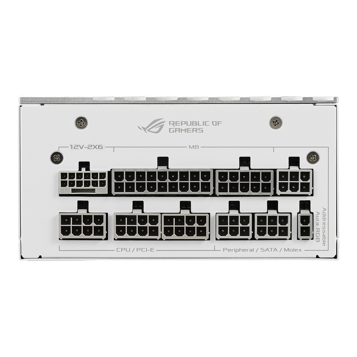 ASUS ROG Loki SFX-L 850W Platinum White Edition – alimentation PC, vue produit 10 – photo 10