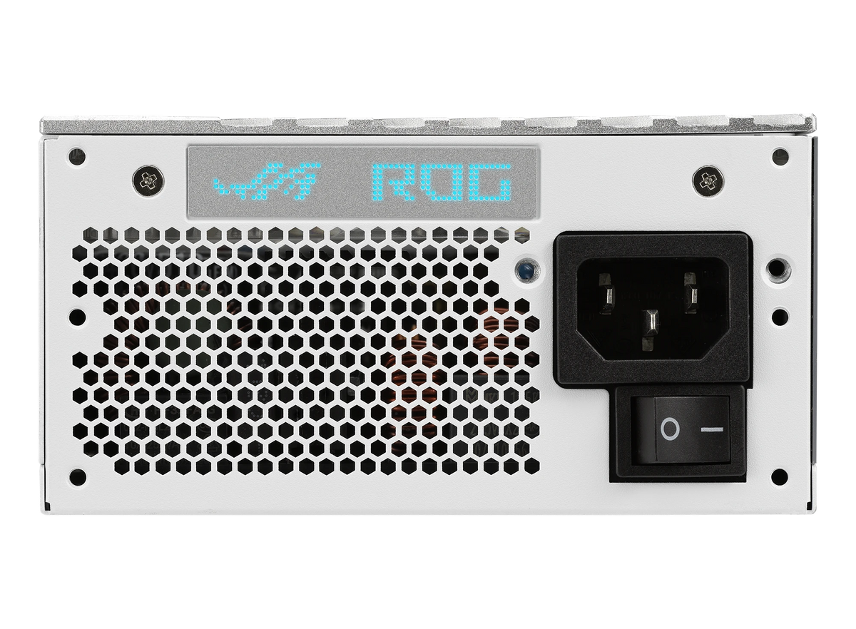 ASUS ROG Loki SFX-L 850W Platinum White Edition – alimentation PC, vue arrière – photo 11