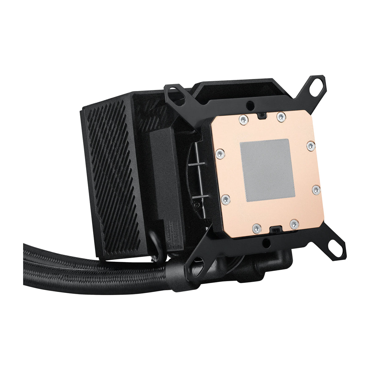 ASUS ROG RYUJIN III 240 Noir — vue produit 2 du watercooling AIO sur fond blanc carré — réf. 90RC00K0-M0UAY0
