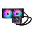 ASUS ROG RYUJIN III 240 ARGB Noir — vue principale du watercooling AIO sur fond blanc carré — réf. 90RC00K1-M0UAY0