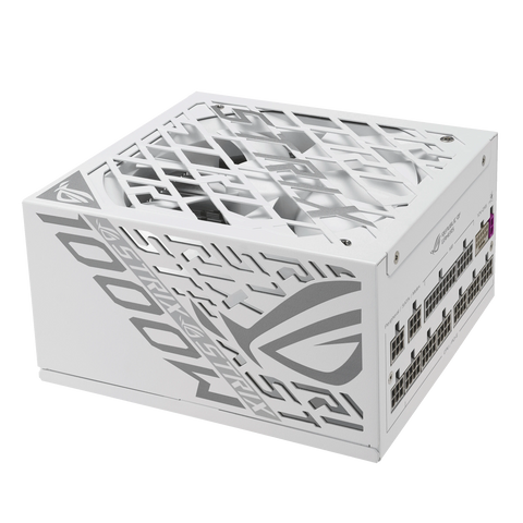 ASUS ROG Strix 1000W Platinum White Edition – alimentation PC, vue de dessus – photo 1