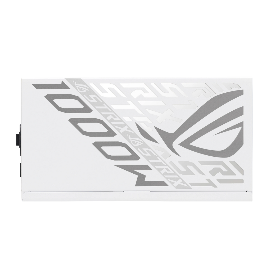 ASUS ROG Strix 1000W Platinum White Edition – alimentation PC, vue côté droit – photo 2