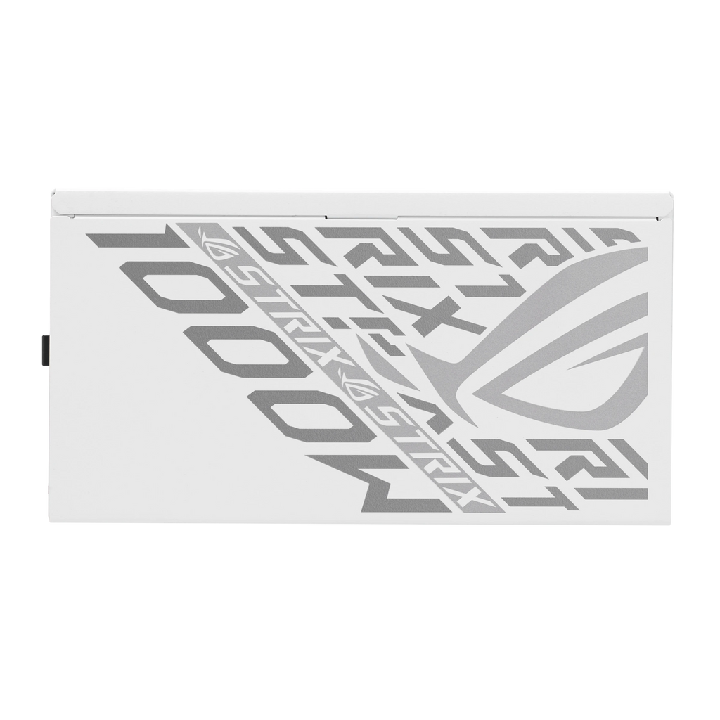 ASUS ROG Strix 1000W Platinum White Edition – alimentation PC, vue côté gauche – photo 3