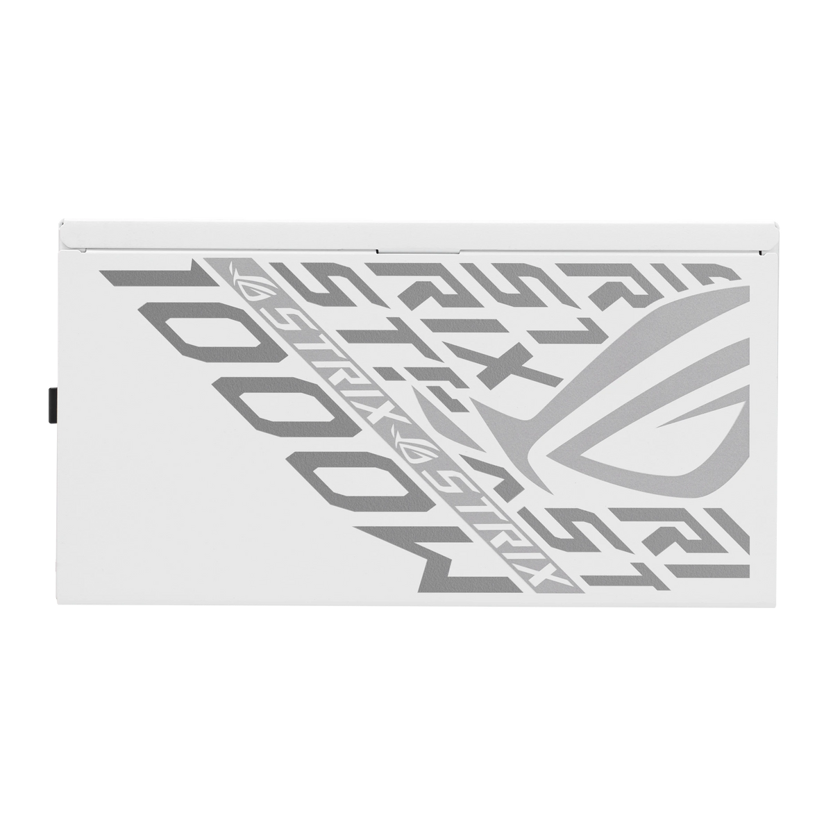 ASUS ROG Strix 1000W Platinum White Edition – alimentation PC, vue côté gauche – photo 3
