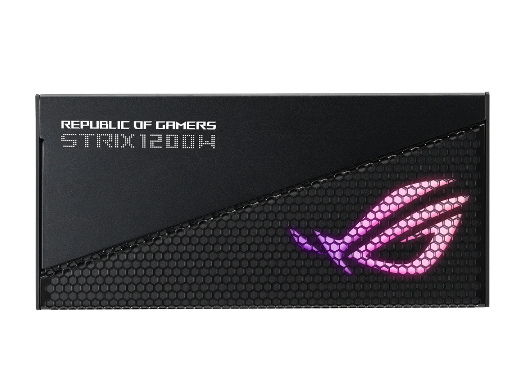 ASUS ROG Strix 1200W Gold Aura Edition – alimentation PC, vue côté gauche – photo 3