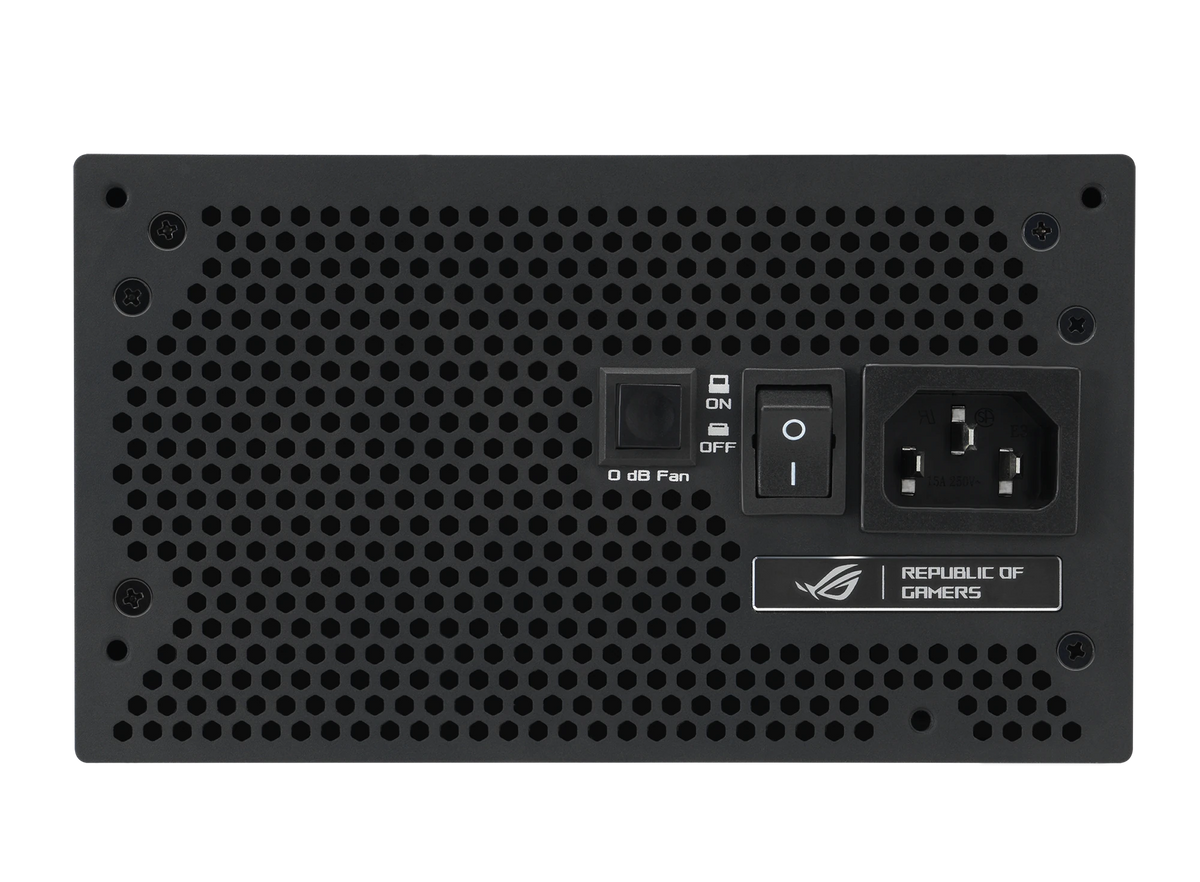 ASUS ROG Strix 1200W Gold Aura Edition – alimentation PC, vue arrière – photo 7