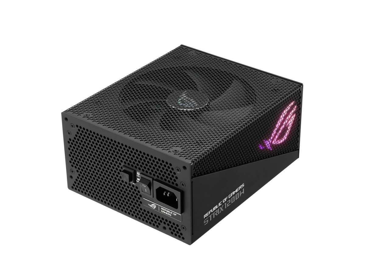 ASUS ROG Strix 1200W Gold Aura Edition – alimentation PC, vue arrière – photo 8