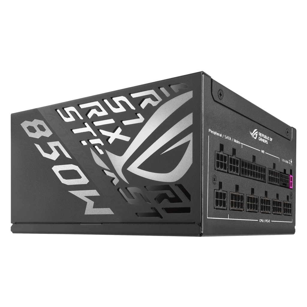 ASUS ROG Strix 850W Platinum (ROG Equalizer) – alimentation PC, vue côté droit – photo 8