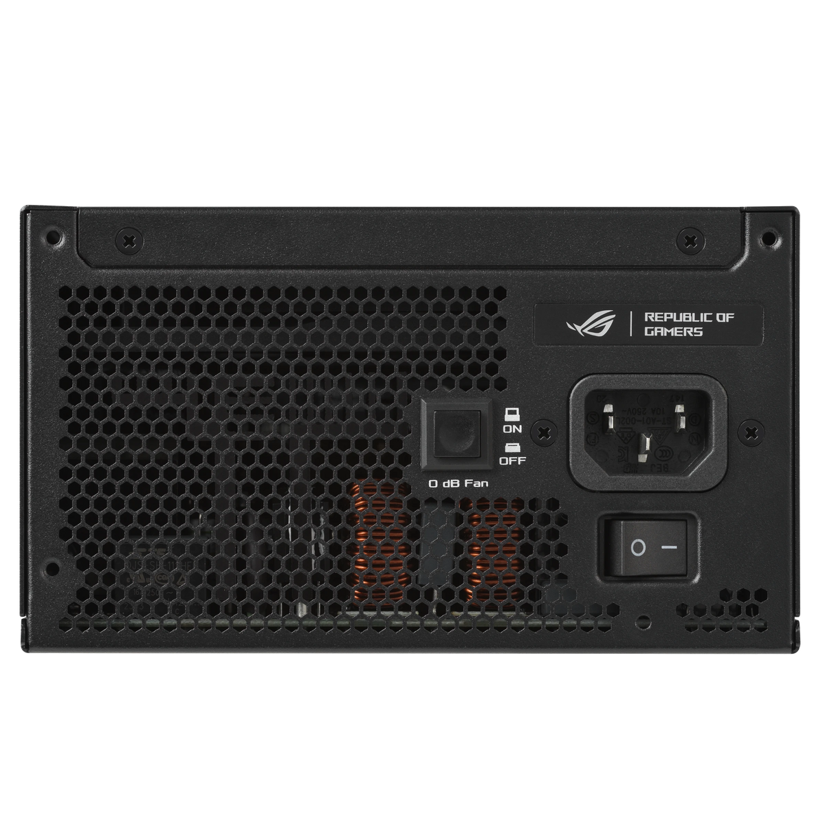 ASUS ROG Strix 850W Platinum (ROG Equalizer) – alimentation PC, vue arrière – photo 11