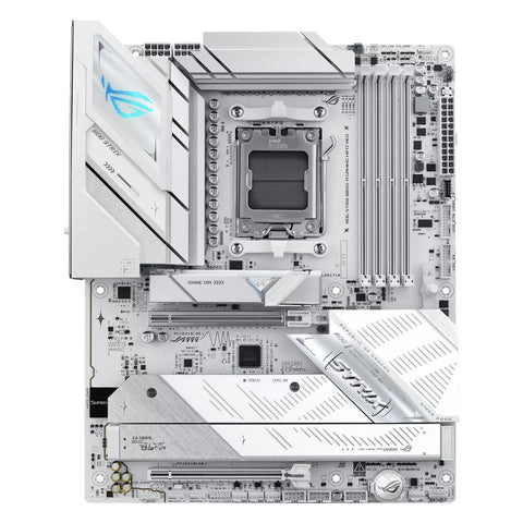 ASUS ROG STRIX B850-A GAMING WIFI7 NEO — vue principale sur fond blanc carré — réf. 90MB1P10-M0EAY0