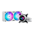 ASUS ROG Strix LC III 240 ARGB Blanc — vue principale du watercooling AIO sur fond blanc carré — réf. 90RC00S2-M0UAY0