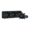 ASUS ROG Strix LC III 360 Noir — vue principale du watercooling AIO sur fond blanc carré — réf. 90RC00T0-M0UAY0