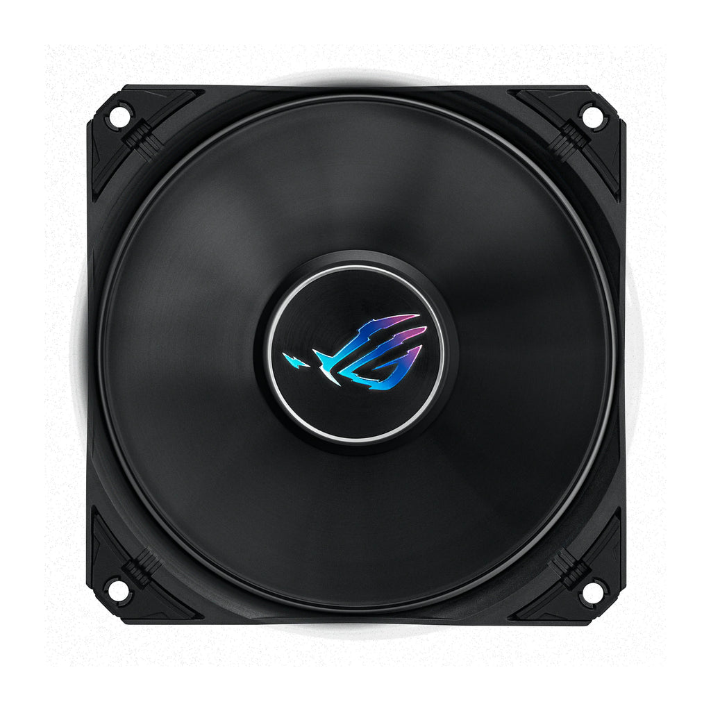 ASUS ROG Strix LC III 360 Noir — vue produit 5 du watercooling AIO sur fond blanc carré — réf. 90RC00T0-M0UAY0
