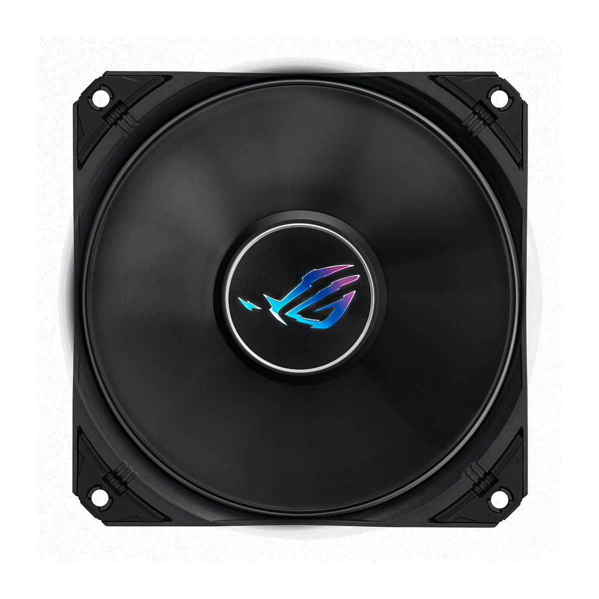 ASUS ROG Strix LC III 360 Noir — vue produit 5 du watercooling AIO sur fond blanc carré — réf. 90RC00T0-M0UAY0